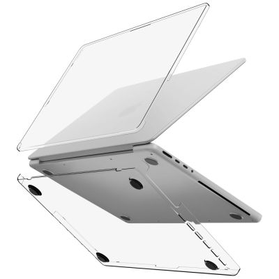 2. Uniq Vero Case for MacBook Pro 14" M1-M4 (2021-2024) - Transparent