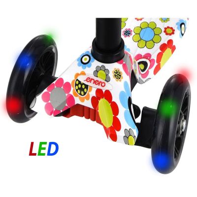 2. ENERO MAXI FLOWERS 3-WHEEL BALANCE SCOOTER