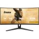 24. iiyama GCB3486WQSCP-B1 monitor 34" VA 3440x1440 500cd/m2 0.4ms 2xHDMI 2xDP USB
