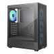 2. DeepCool CC550 4F Midi Tower Black