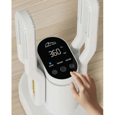 8. MEDIA-TECH SHOE DRYER WITH OZONE DISINFECTION (WHITE) SHOE DRYER OZONE PRO+ MT6539W