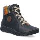 Rieker 55040-00 comfortable black women's ankle boots