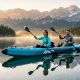 14. 2-PERSON KAYAK 465x74x42CM LAMINATED PVC BLUE ENERO