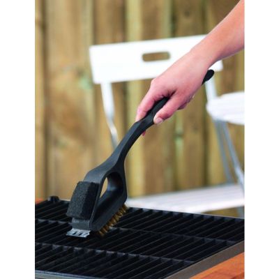 2. 2-in-1 GRATE CLEANING BRUSH 21CM