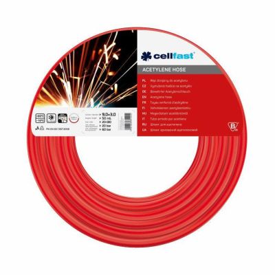 CellFast CF20010R ACETYLENE Hose 0.9cmx0.3cmx50m
