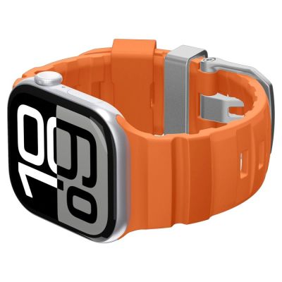 9. Spigen WBS2 Strap for Apple Watch 44 / 45 / 46 / 49 mm - Orange