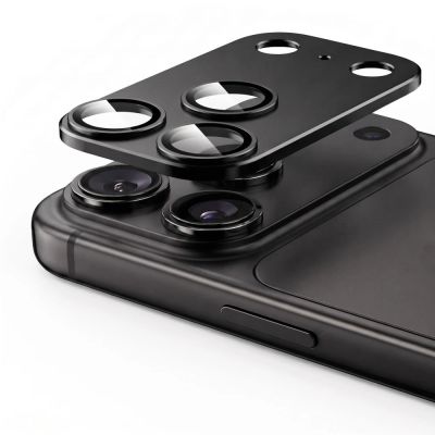 4. Tech-Protect Camfull Fit+ Camera Cover for iPhone 18 Pro - Black