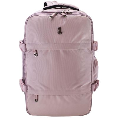 2. Pink Airplane Backpack with Laptop Compartment SEMI LINE
