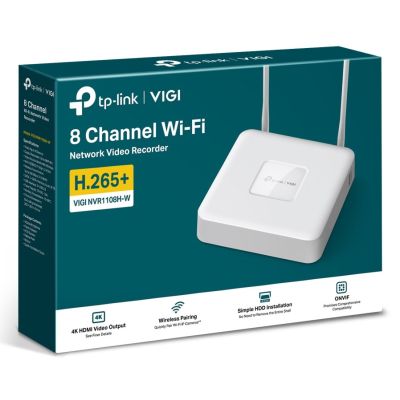 4. TP-Link VIGI NVR1108H-W White