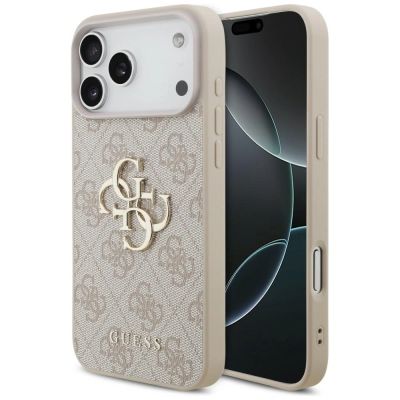 Guess 4G Big Logo Case for iPhone 17 Pro Max / 18 Pro Max - Pink