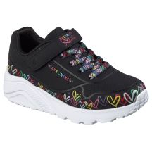 Skechers youth sneakers UNO LITE HEART CRAZE 314091L BKMT