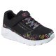 Skechers youth sneakers UNO LITE HEART CRAZE 314091L BKMT