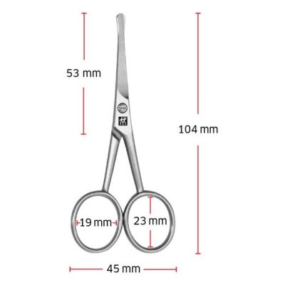 4. Satin-finish nose and ear hair scissors ZWILLING 43567-101-0 Twinox 10.5 cm