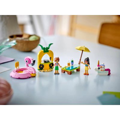 8. LEGO Friends 42658 Unicorn and Flamingo Pool Party
