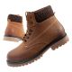 Wrangler Arch men's shoes Chelsea boots elegant ankle boots natural leather brown