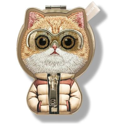 5. Nimmy Cool&Cute 2.0 Cat Magnetic Pendant - Brown