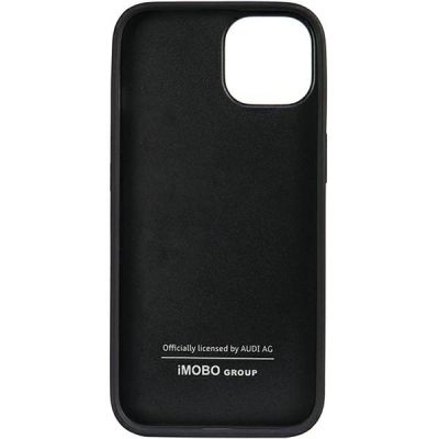 4. Audi Genuine Leather iPhone 12/12 Pro 6.1" black/black hardcase AU-TPUPCIP12P-Q8/D1-BK