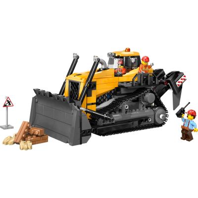 14. LEGO City 60466 Yellow Bulldozer