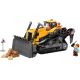14. LEGO City 60466 Yellow Bulldozer
