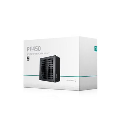 DeepCool PF450 450W 20+4 pin ATX Power Supply (R-PF450D-HA0B-EU) Black