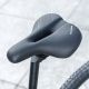 5. Rockbros 38218916002 MTB bicycle saddle + lamp - black