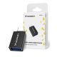 2. Wozinsky W10GY1S USB-C - USB-A 3.2 10Gb/s Adapter - Black
