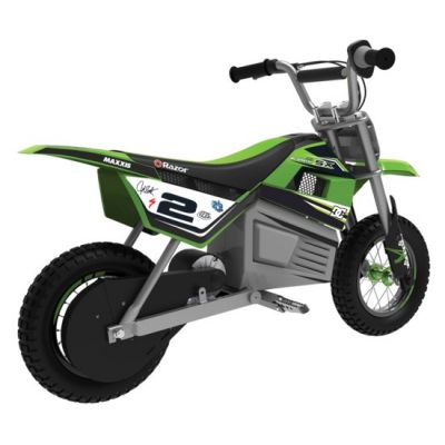 13. RAZOR SX350 Dirt Electric Bike - green