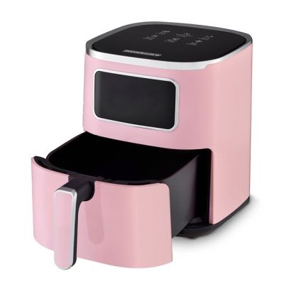 4. HEINRICH"S HFR 8216 PINK Fat Free Fryer