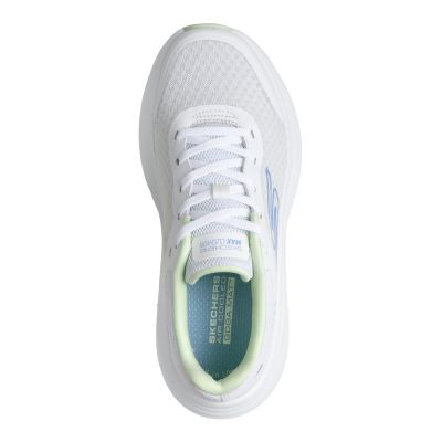 3. Skechers Max Cushining Women's Shoes White 129470 WMNT