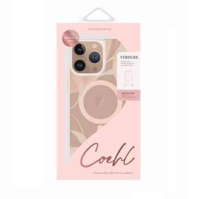 5. Uniq Coehl Verdure Magnetic Charging Case for iPhone 16 Pro - Transparent
