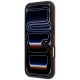 5. BMW M Quadrille Kevlar Metal Logo MagSafe Case for iPhone 17 Pro Max / 18 Pro Max - Orange