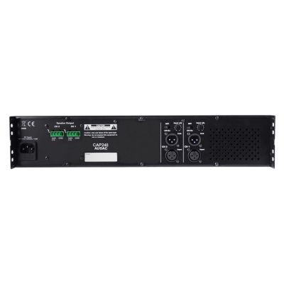 2. AUDAC CAP248 2.0 Channel Audio Amplifier Black