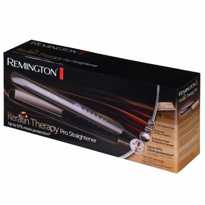 11. REMINGTON S8590 Hair Straightener (45 W; black)