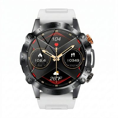 4. Smartwatch Gravity Black 2 Straps GT20-8