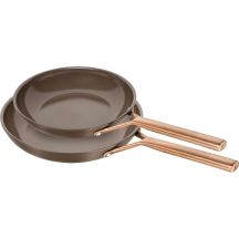 ZWILLING MILANO Set of 2 brown frying pans