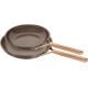 ZWILLING MILANO Set of 2 brown frying pans