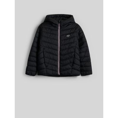 9. Girls' jacket with synthetic filling 4F 4FJRAW26TDJAF1054-20S