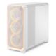 4. Fractal Design Meshify 3 XL Ambience Pro RGB Clear Tint White ATX case