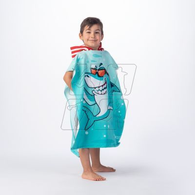 2. Aquawave Sharki Poncho Jr Towel 92800400595