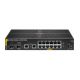 8. HPE Aruba 6100 Managed 12G 2SFP+ PoE+ 139W Switch