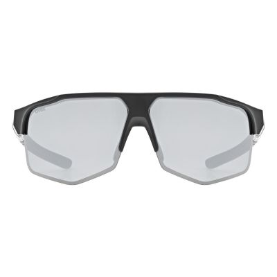 2. Uvex 5330812216 Unisex Half-Rim Sports Glasses Black Interchangeable Lenses