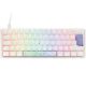 11. Ducky One 3 Mini Pure White Gaming Keyboard USB German White