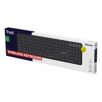 6. Trust VAIYA WIRELESS US Black keyboard