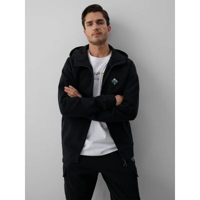 3. Men's regular hooded sweatshirt 4F 4FRAW26TSWSM3161-20S