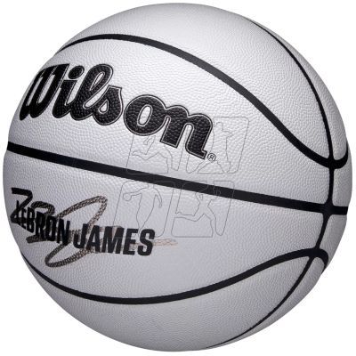 3. Wilson NBA Player Icon Uv Bskt Lebron Basketball Ball WZ4030501XB