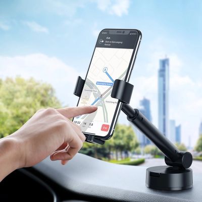 4. Baseus telescopic gravity car holder for the windshield black (SUYL-JY01)