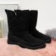 10. Waterproof snow boots NEWS W EVE309A black