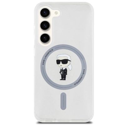 3. Karl Lagerfeld IML Ikonik MagSafe case for Samsung Galaxy S24 - transparent