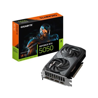 Gigabyte GeForce RTX 5050 WINDFORCE OC 8G graphics card