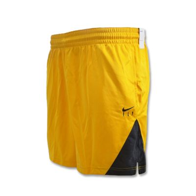 3. Nike Dr-Fit Fly Short Isofly Women's Basketball Shorts Yellow Ochre/Black - DH7363-752